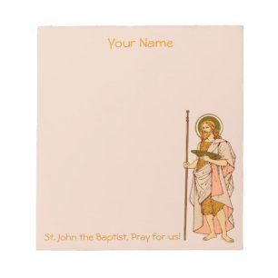 John the Baptist (RLS 06) 5,5"x6" Notitieblok