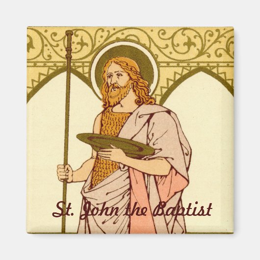John the Baptist (RLS 06) Magneet (Voorkant)