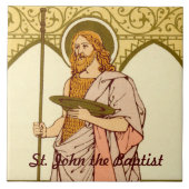 John the Baptist (RLS 06) Tegeltje (Voorkant)