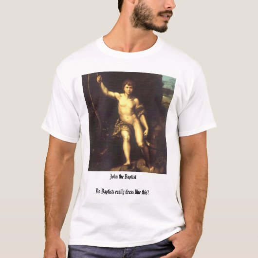 John the Baptist T-shirt (Voorkant)