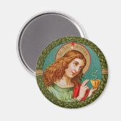 John the Evangelist (JMAS 06) Round Magneet (Voorkant / Achterkant)