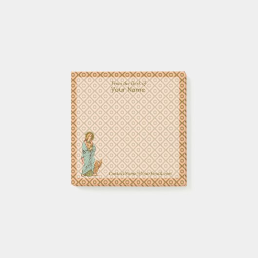 John the Evangelist (RLS 07, Style 2) 3"x3" Post-it® Notes (Voorkant)