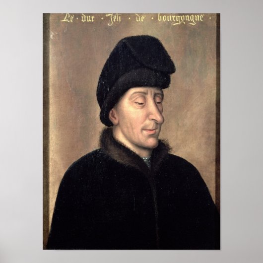 John the Fearless, Duke of Burgundy Poster (Voorkant)