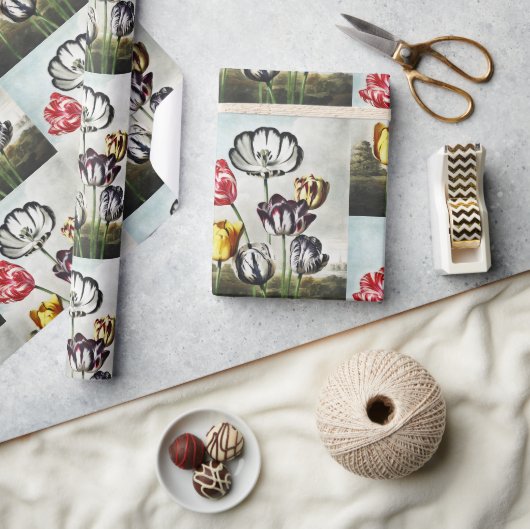 John Thornton Tulpen uit De Tempel van Flora Cadeaupapier (Crafts)
