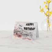 John Toulson Birthday Card Kaart (Gele Bloem)