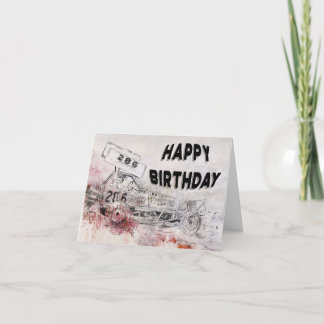 John Toulson Birthday Card Kaart