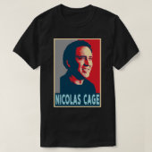 John Travolta Nicolas Cage Retro T-shirt (Design voorkant)