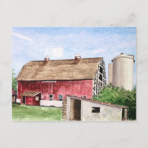 John Trescher Barn-briefkaart Briefkaart