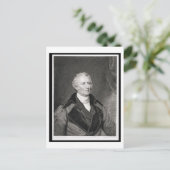 John Trumbull (1756-1843), gegraveerd door Asher B Briefkaart (Staand voorkant)