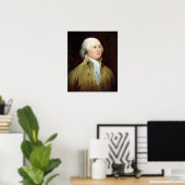 John Trumbull John Adams Poster (Thuiskantoor)
