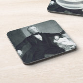 John Tyler, 10de President van de Verenigde Staten Onderzetter (Linkerzijde)