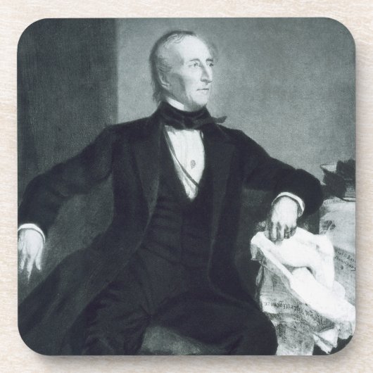 John Tyler, 10de President van de Verenigde Staten Onderzetter (Voorkant)