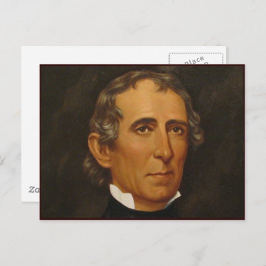 John Tyler 10th Briefkaart (Voorkant / Achterkant)