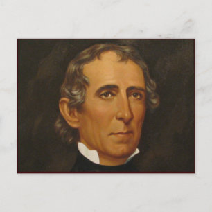 John Tyler 10th Briefkaart