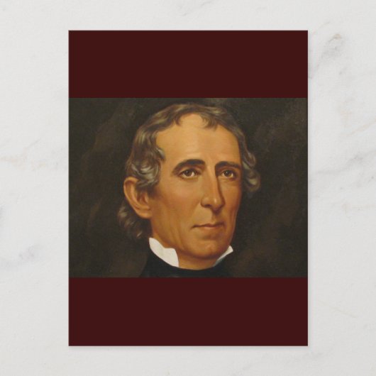 John Tyler 10th Briefkaart (Voorkant)