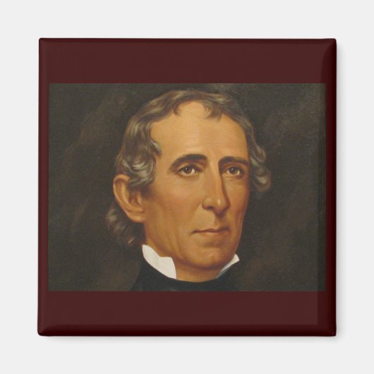 John Tyler 10th Magneet (Voorkant)