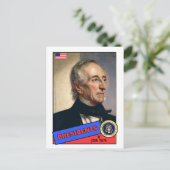 John Tyler Baseball Card Briefkaart (Staand voorkant)