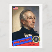 John Tyler Baseball Card Briefkaart (Voorkant)