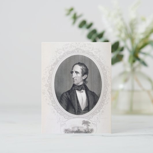 John Tyler Briefkaart (Staand voorkant)