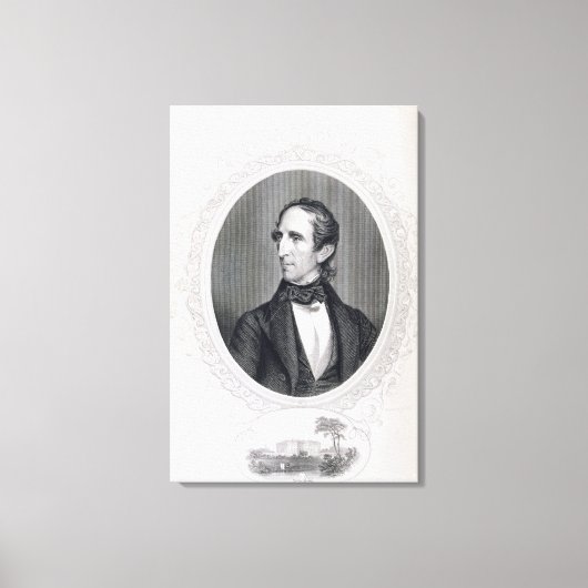 John Tyler Canvas Afdruk (Voorkant)