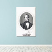 John Tyler Canvas Afdruk (Insitu (Houten vloer))