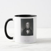 John Tyler, gegraveerd door John B. Forrest (1814- Mok (Links)