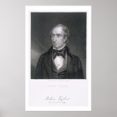 John Tyler, gegraveerd door John B. Forrest (1814- Poster (Voorkant)