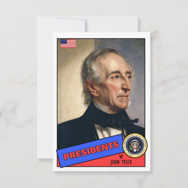 John Tyler-honkaarten (Voorkant)