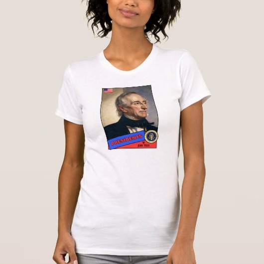 John Tyler-honkaarten T-shirt (Voorkant)