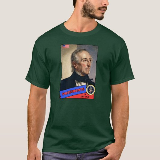 John Tyler-honkaarten T-shirt (Voorkant)