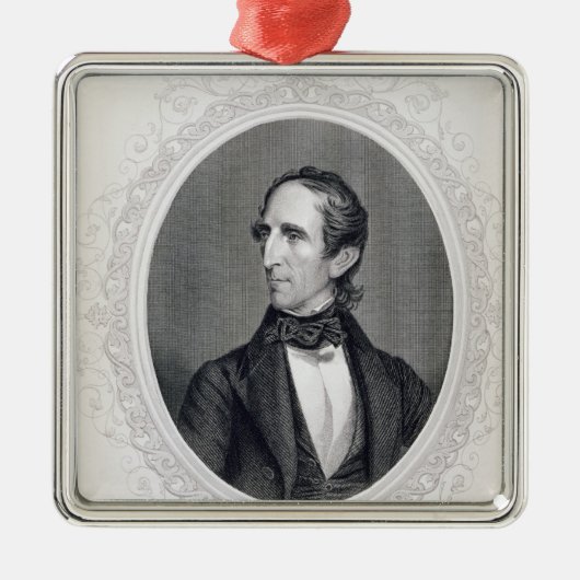 John Tyler Metalen Ornament (Voorkant)