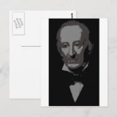 John Tyler silhouette Briefkaart (Voorkant / Achterkant)