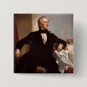 John Tyler Vierkante Button 5,1 Cm