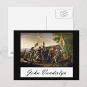 John Vanderlyn Landing of Columbus Briefkaart (Voorkant / Achterkant)