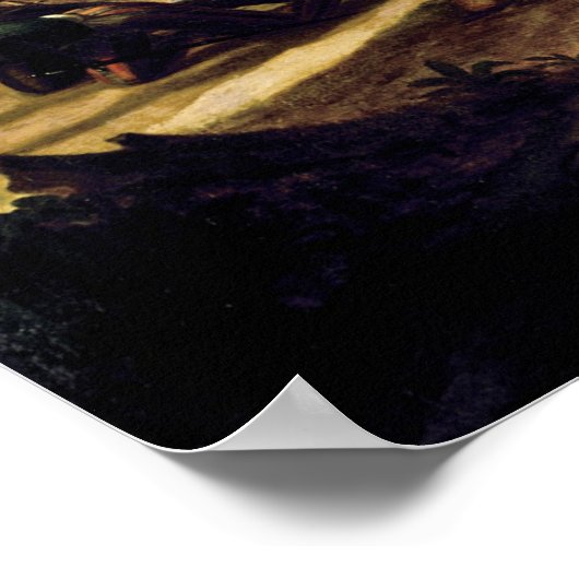 John Vanderlyn Landing of Columbus Poster (Hoek)