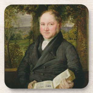 John Varley (1778-1842) 1820 (olie op het paneel) Drankjes Onderzetter