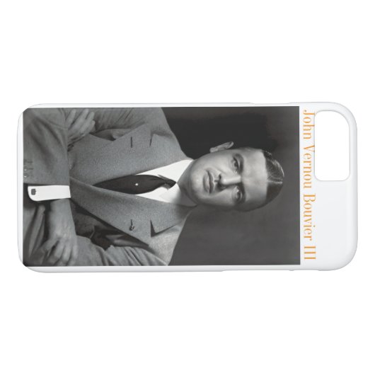 John Vernou Bouvier III iPhone Case (Achterkant (Horizontaal))