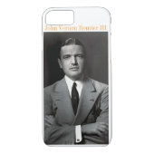 John Vernou Bouvier III iPhone Case (Achterkant)