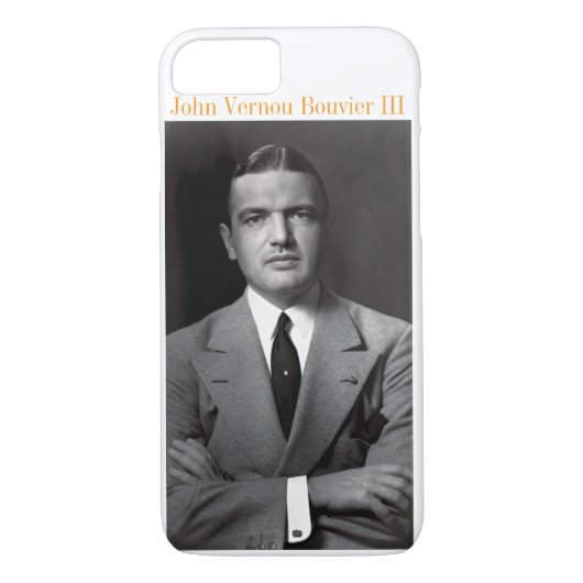 John Vernou Bouvier III iPhone Case (Achterkant)