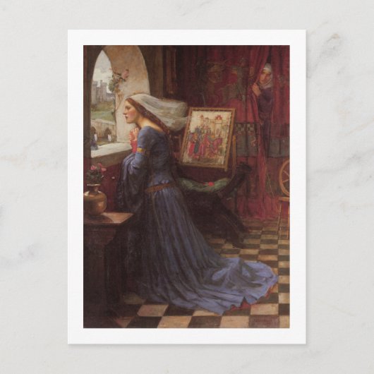 John W Waterhouse - Fair Rosamund (1917) Briefkaart (Voorkant)