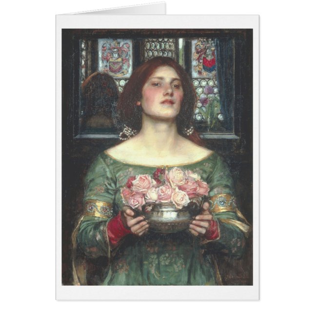 John W Waterhouse - Gather Ye Rosebuds (1908) (Voorkant)