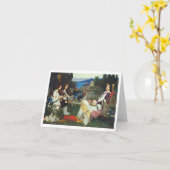 John W Waterhouse - Saint Cecilia (1895) Kaart (Gele Bloem)