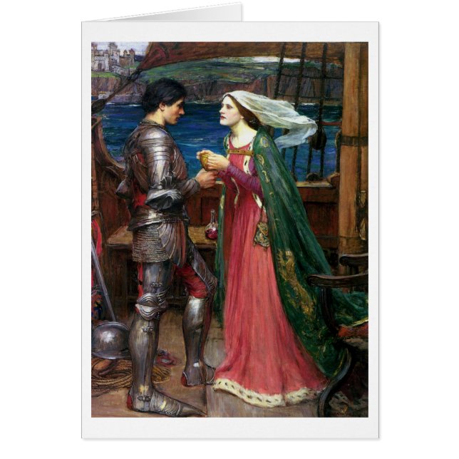 John W Waterhouse - Tristan en Isolde (1916) (Voorkant)