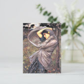 John Waterhouse - Boreas, 1903, kunstwerk Briefkaart (Staand voorkant)