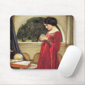 John Waterhouse - De Kristallen Bal (detail) Muismat (Met muis)