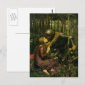 John Waterhouse - De mooie dame zonder medelijden Briefkaart (Voorkant / Achterkant)