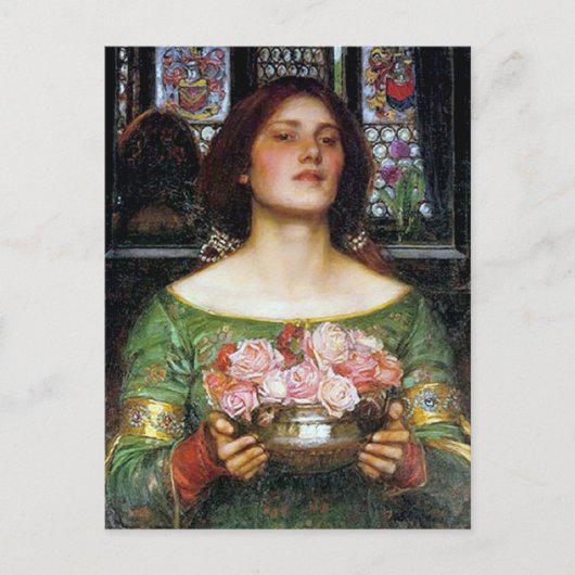 John Waterhouse - Gather Ye Rosebuds Briefkaart (Voorkant)