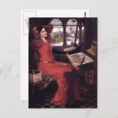 John Waterhouse-Lady of Shalott Briefkaart (Voorkant / Achterkant)