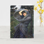 John Waterhouse Pre-Raphaelite Boreas Kaart (Gele Bloem)