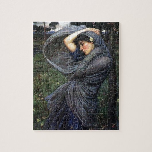 John Waterhouse Pre-Raphaelite Boreas Legpuzzel (Verticaal)